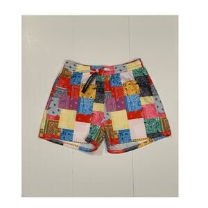 Makarthy Ladies Bandanna Summer Swim Shorts Large New